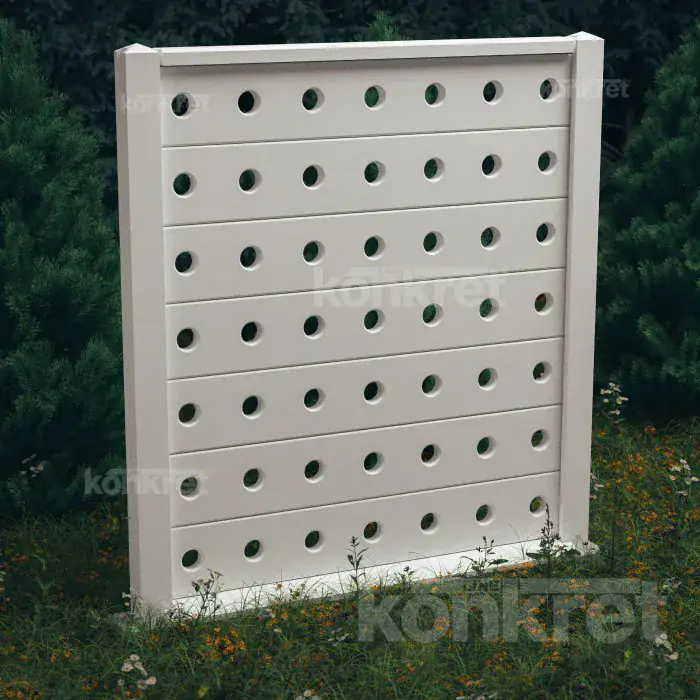Betonový plot Lights (KV202)